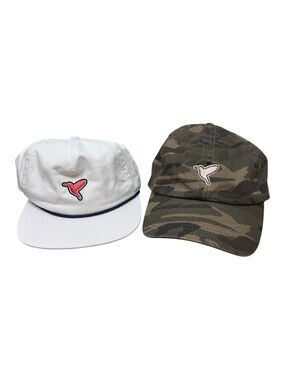 Birddogs set of 2 hats- Free the Bird camouflage and White